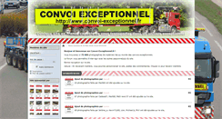 Desktop Screenshot of convoi-exceptionnel.fr